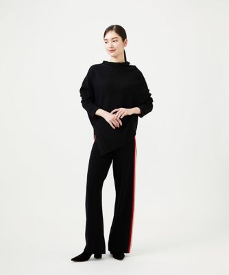 配色ラインニットパンツ | Sybilla (Women)/シビラ | 三越伊勢丹