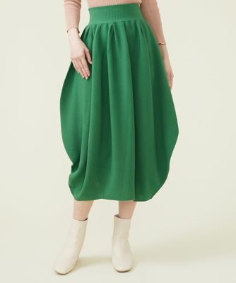 ＜Sybilla (Women)＞【ドラマ着用】バルーンフォルムニットスカート