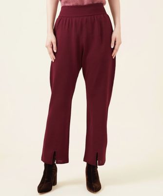 ＜Sybilla (Women)＞フロントスリットニットパンツ