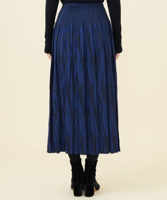 ランダムプリーツジャカードスカート