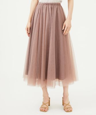 ＜Sybilla (Women)＞ダブルチュールスカート