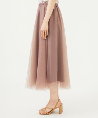 ♡新品未使用♡SHIROMAチュールスカート♡ ダブルチュールスカート | Sybilla (Women)/シビラ | 三越伊勢丹