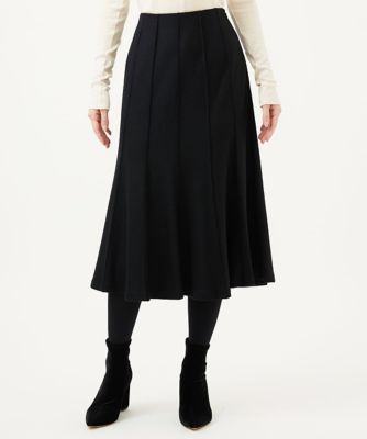 美品♡ KLEIN MICHEL MK | 瞬美シリーズ／洗える］プリーツデザインスカート シビラ　フォトプリント　プリーツデザイン　スカート　幻想的 スカート