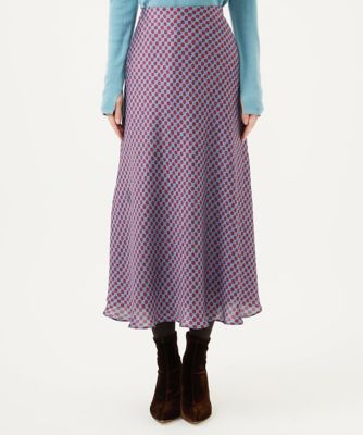 【希少美品】シビラ　立体プリーツ ダイヤ柄 フレアロングスカート ブラック 希少美品】シビラ 立体プリーツ ダイヤ柄 フレアロングスカート