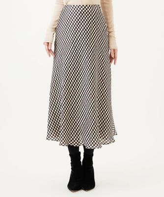 ダイヤ柄プリントスカート | Sybilla (Women)/シビラ | 三越伊勢丹