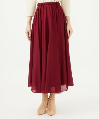 ＜Sybilla (Women)＞シアークリンクルスカート