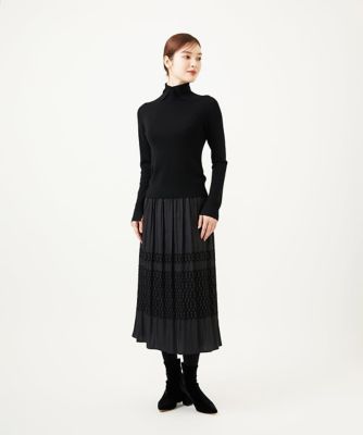 モールジャカードシャーリングスカート | Sybilla (Women)/シビラ
