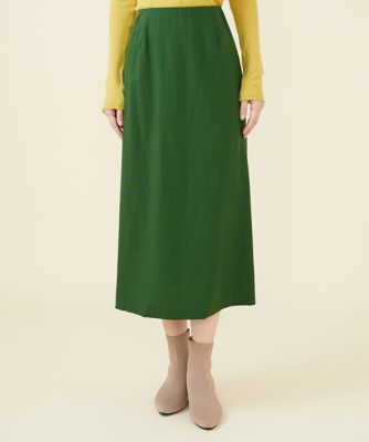 ＜Sybilla (Women)＞ウールワッシャーナロースカート