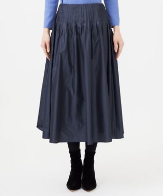 シルキータフタピンタックスカート