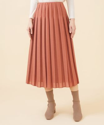 ＜Sybilla (Women)＞ダブルプリーツビエラスカート