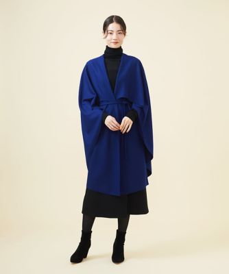 【ＷＩＮＴＥＲ　ＢＬＵＥ】ケープ付きジレ