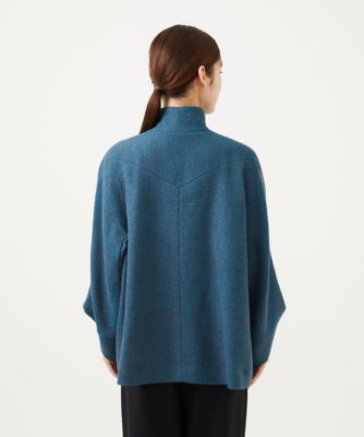 スタンドカラーツイードショートコート | Sybilla (Women)/シビラ