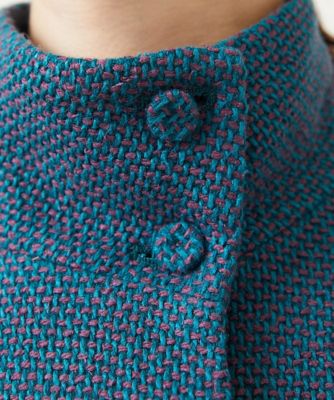 スタンドカラーツイードショートコート | Sybilla (Women)/シビラ