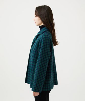 チェック柄ショートコート | Sybilla (Women)/シビラ | 三越伊勢丹