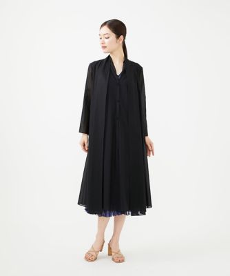 シアーロングジャケット