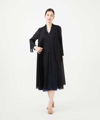 シアーロングジャケット