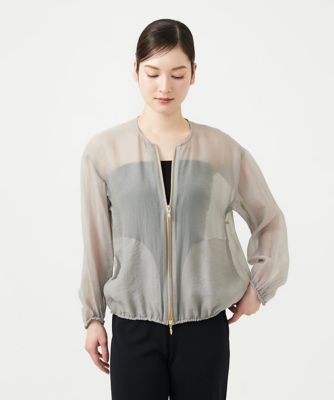＜Sybilla (Women)＞オーガンジーブルゾン