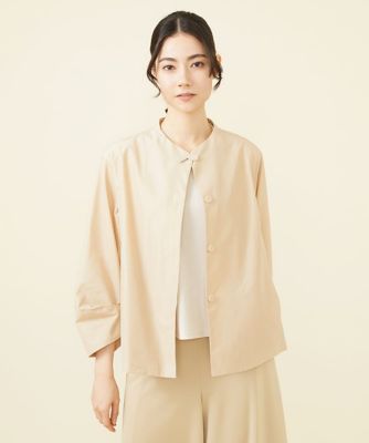 ランタンスリーブショートブルゾン