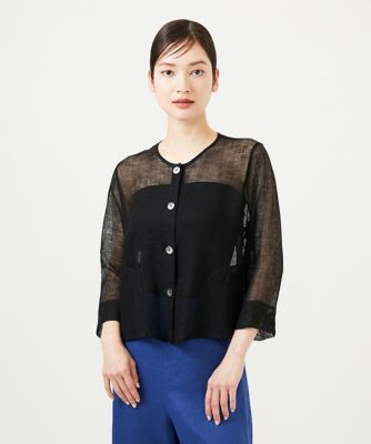 ＜Sybilla (Women)＞リネンカラミシアージャケット