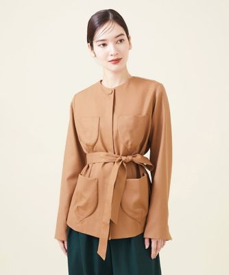 ＜Sybilla (Women)＞４ポケットデザインウールジャケット