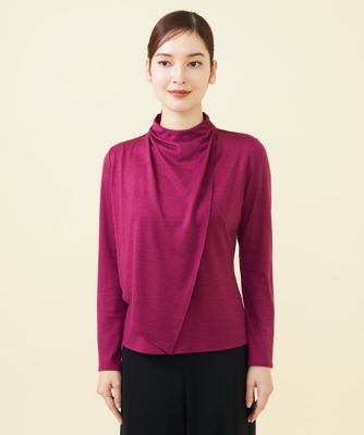 美品✨ヴィカガジンスカヤ　希少　アシンメトリーカットソー　シルク　ベロア SHINYAKOZUKA(シンヤコズカ)/ISSUE #4/BLACK*SILVER 通販
