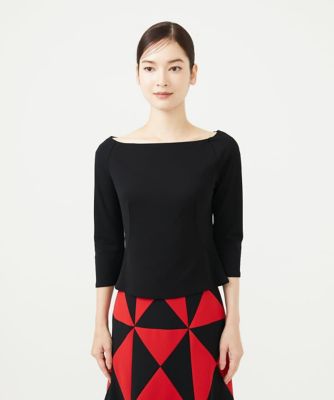 ワイドボートネックカットソー | Sybilla (Women)/シビラ | 三越伊勢丹