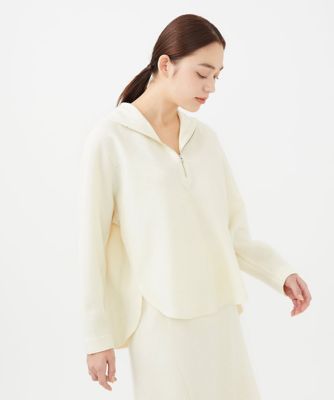 【ＰＵＲＥ】ウールパイルフーディーカットソー