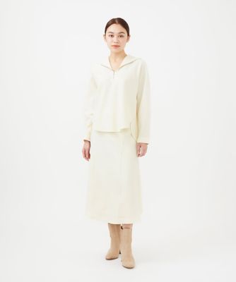 【ＰＵＲＥ】ウールパイルフーディーカットソー