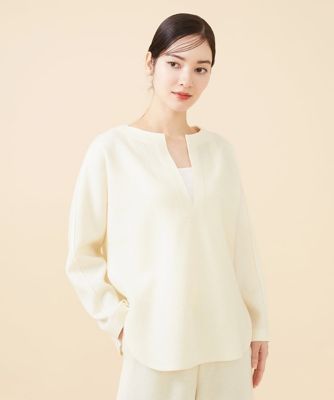 Sybilla (Women)/シビラ 【Pure】パイルジャージーVカットネックカットソー