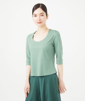 ＜Sybilla (Women)＞Ｕネックカットソー