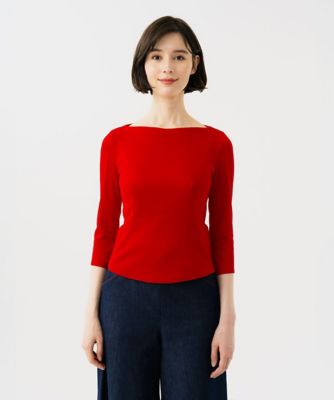 【Kiri 】アパルトモン　ボートネックカットソー 新品タグ付き✨アパルトモン ボートネック T-sh コットンカットソー黒