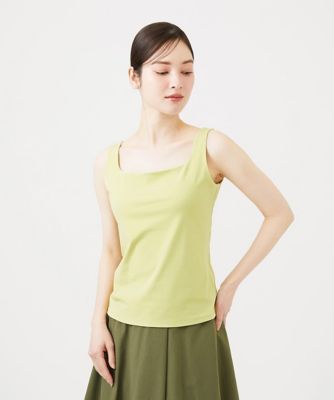 ＜Sybilla (Women)＞スクエアネックタンクトップ