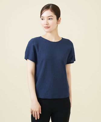＜Sybilla (Women)＞ジャカードオフボディーカットソー