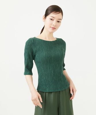シビラ　シャーリングキルトリバースカート シャーリングボートネックカットソー | Sybilla (Women)/シビラ | 三越