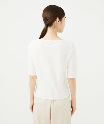 Sybilla / シビラ フラワーアップリケカットソー フラワーアップリケカットソー(カットソー・Tシャツ) | Sybilla