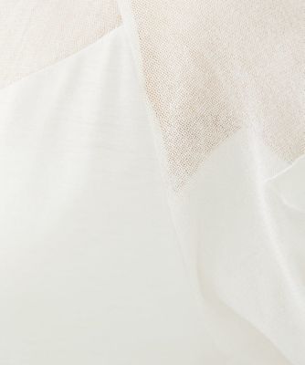 フラワーチュールスリーブカットソー