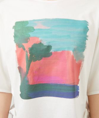 アートプリントＴシャツ