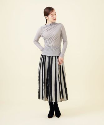 Sybilla / シビラ アシンメトリードレープシアーカットソー アシンメトリードレープシアーカットソー | Sybilla (Women