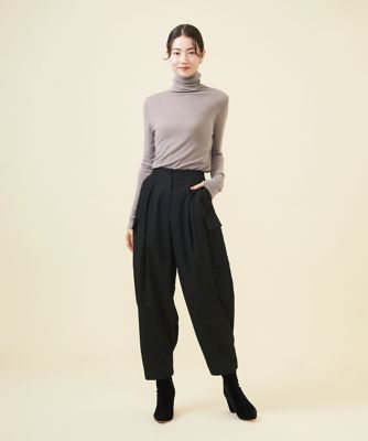 サイドポケットフォルムパンツ
