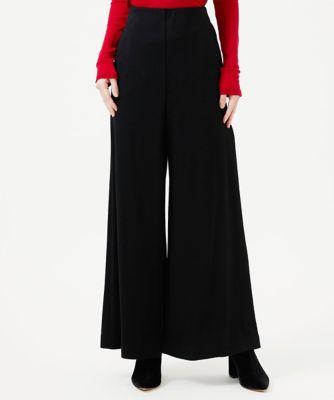 ＜Sybilla (Women)＞ウールジャージーワイドパンツ