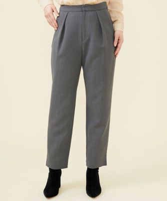 ＜Sybilla (Women)＞フロントタックストレッチパンツ