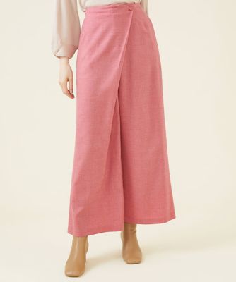 ＜Sybilla (Women)＞ウールアムンゼンラップワイドパンツ