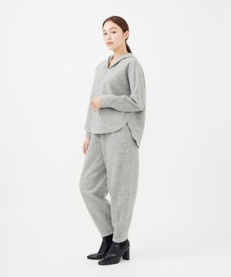【ＰＵＲＥ】ウールパイルテーパードパンツ