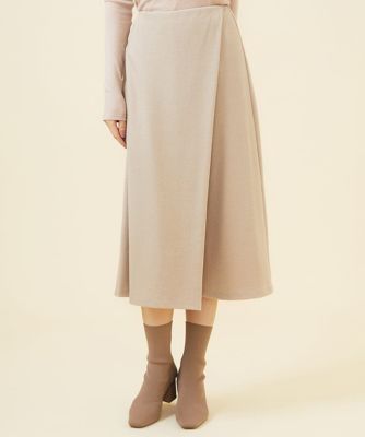 ウールブレンドアムンゼンキュロットパンツ