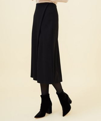 ウールブレンドアムンゼンキュロットパンツ