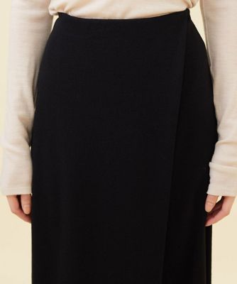 ウールブレンドアムンゼンキュロットパンツ