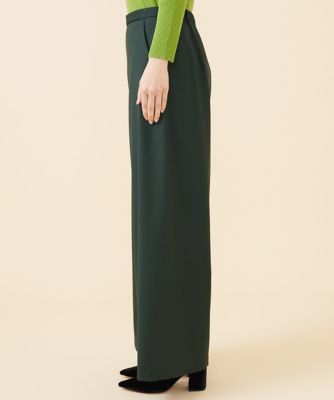美品✨Sybilla シビラ　バルーン パンツ　ニット　グリーン　Mサイズ ツイルギャバジンストレッチワイドパンツ | Sybilla (Women