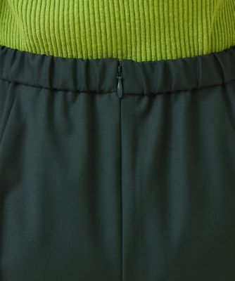 ツイルギャバジンストレッチワイドパンツ