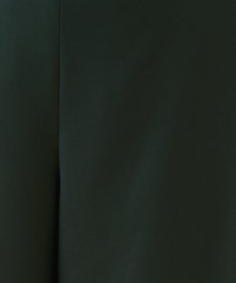 ツイルギャバジンストレッチワイドパンツ