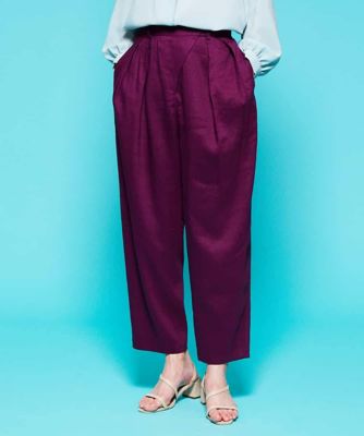 ＜Sybilla (Women)＞リネンレーヨンストレッチパンツ